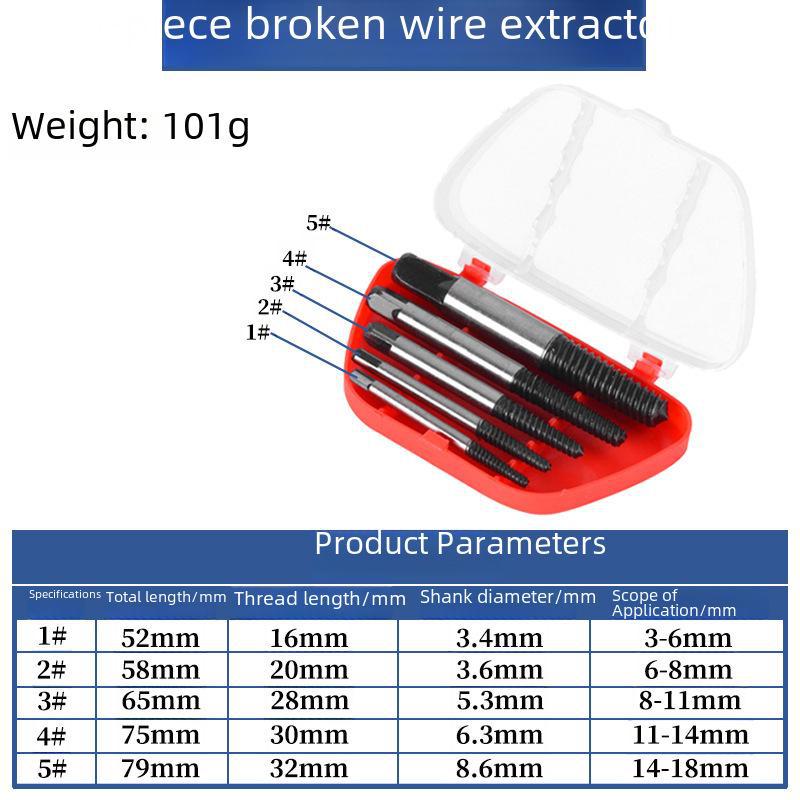 Triangle Valve Broken Pipe & Screw Extractor