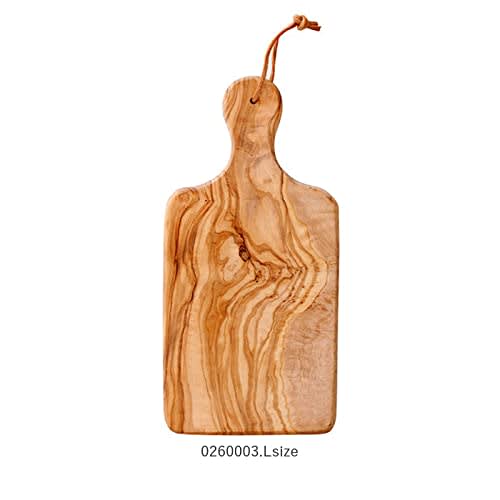 Nankai Tsusho Felice Olive Cutting Board, Natural, Size: Approx. W16.5 X D30.5 X H1.5 (Product Code: 0260-004)