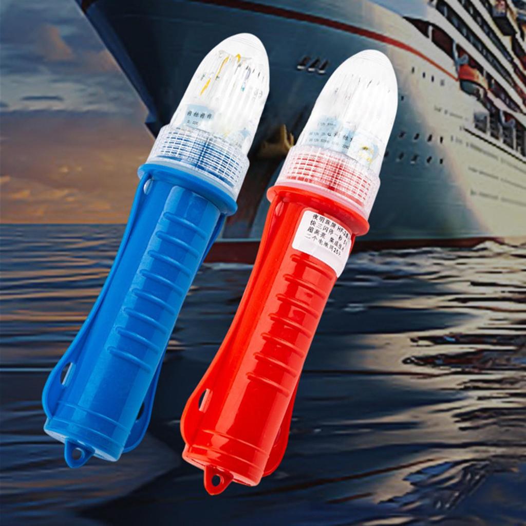 Marine Flares Kayak Light Survival Light Waterproof Buoy Flashing Signal Accessories For Roadside Docking Boating