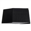 BHBL 100 Stück Metall Gravurrohlinge Aluminiumblech Lasergravur Visitenkarten Gravur DIY Geschenkkarten, Mattschwarz