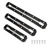Kayak Track Base Low Profile Kayak Gear Rail Mount Track with Smooth Surfaces for Canoe Kayak Power Boat Tractor