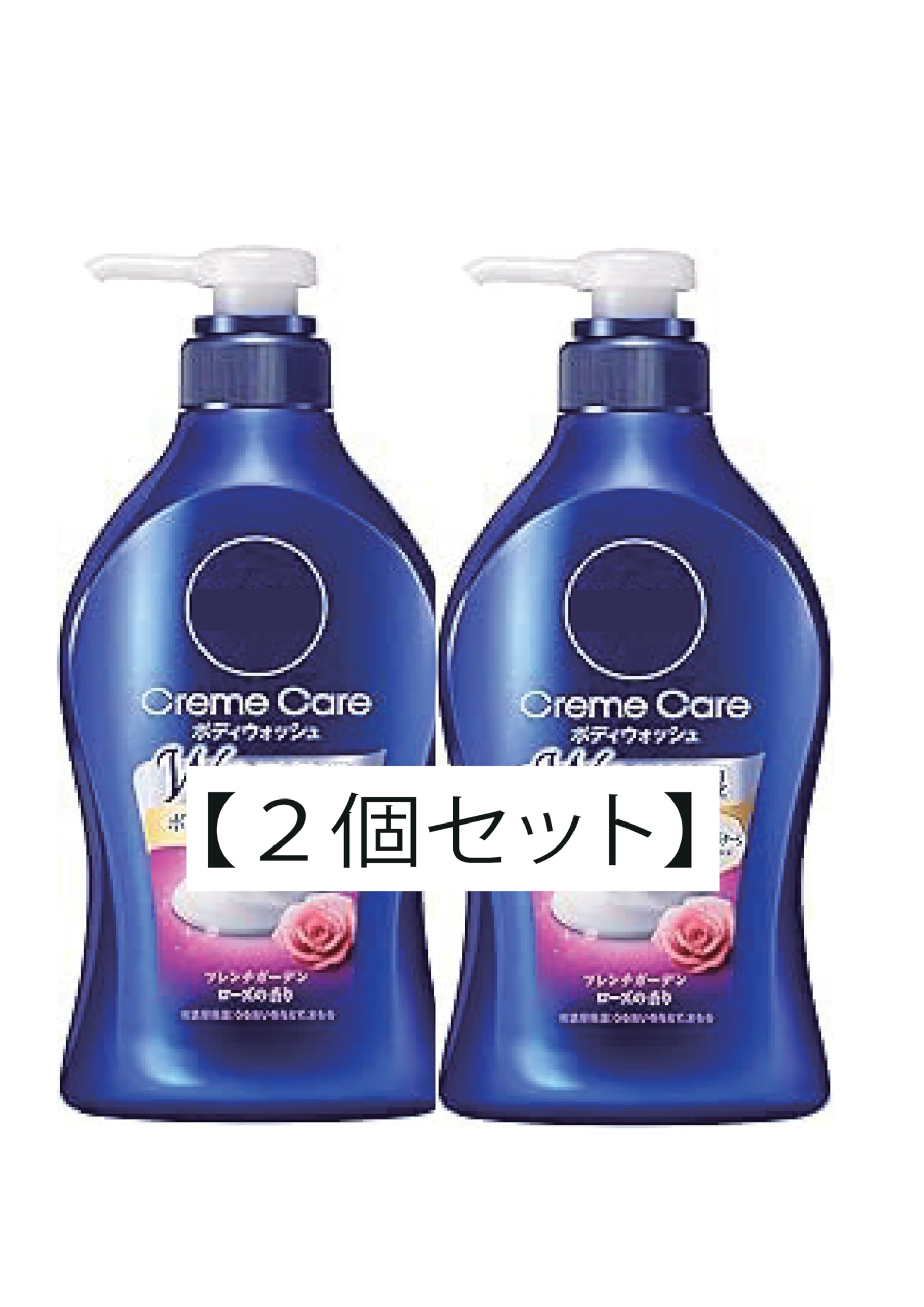 [Set of 2] Cream Care Body Wash, French Garden Rose Scent, 480ml x 2