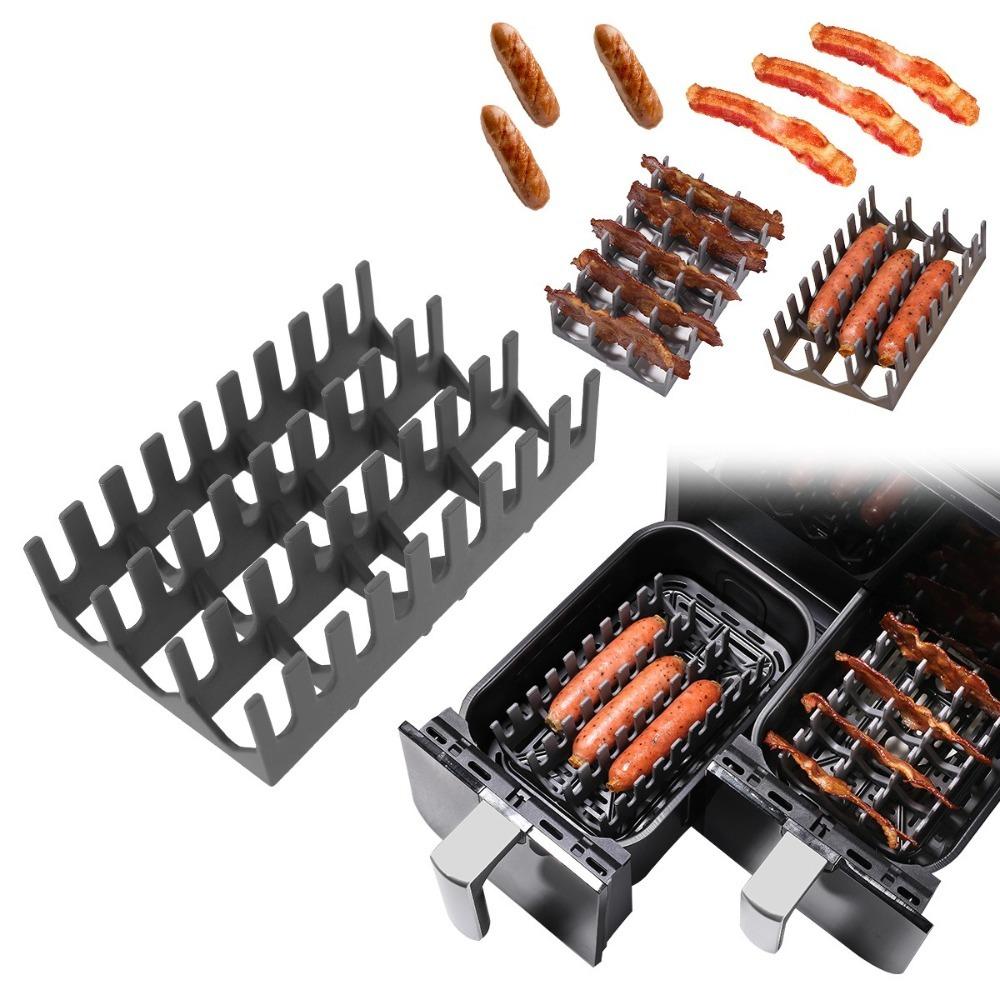 

Жаропрочная фритюрница для приготовления бекона Многофункциональная фритюрница для приготовления бекона Простая в использовании микроволновая печь с поддоном для фритюрницы