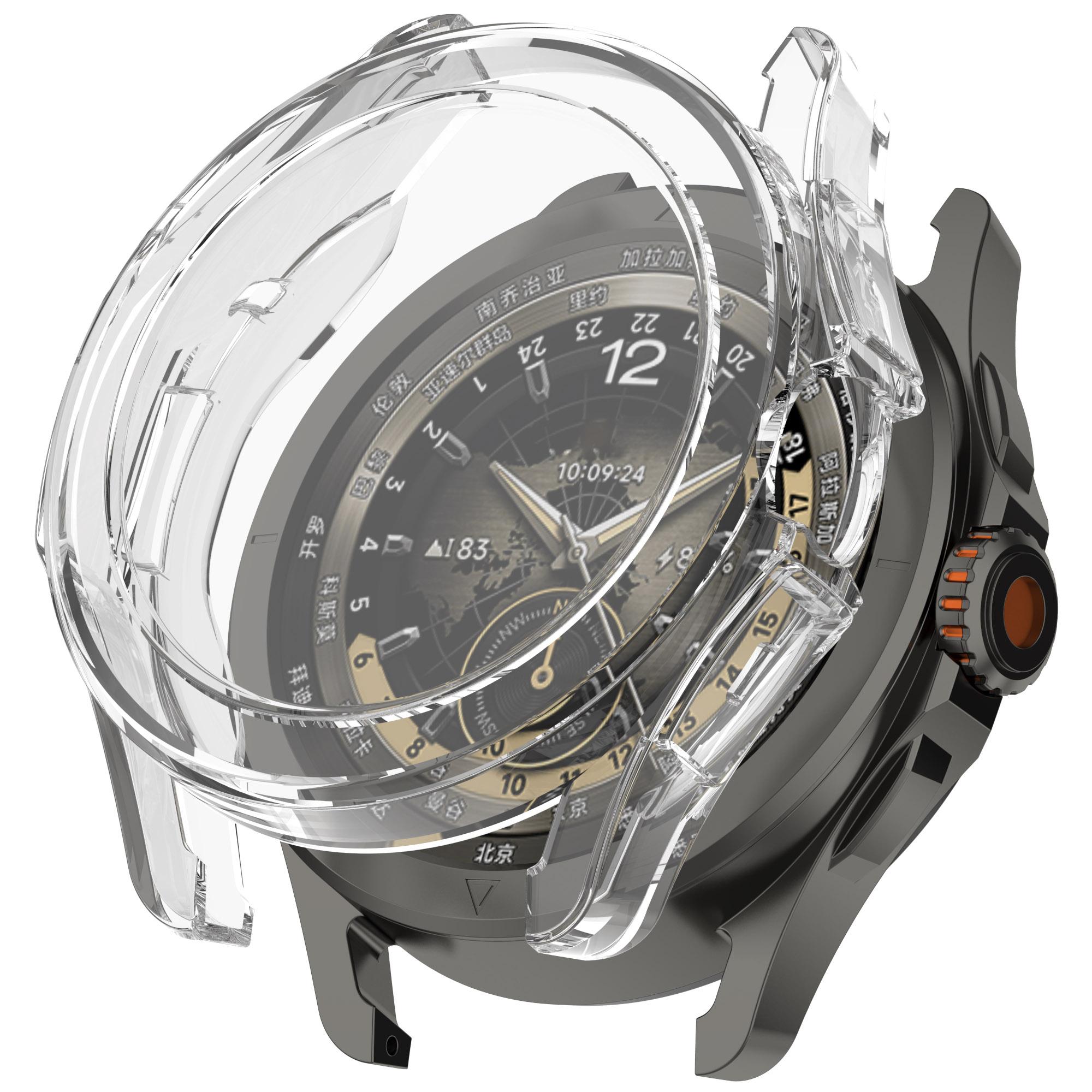 

For Xiaomi Watch S4 Sport TPU Watch Case Electroplating Overall Protective Cover Built-In Screen Film A