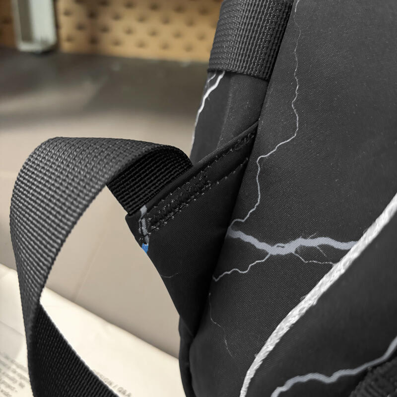 Men's Large Capacity Backpack Graffiti Backpack Student Schoolbag