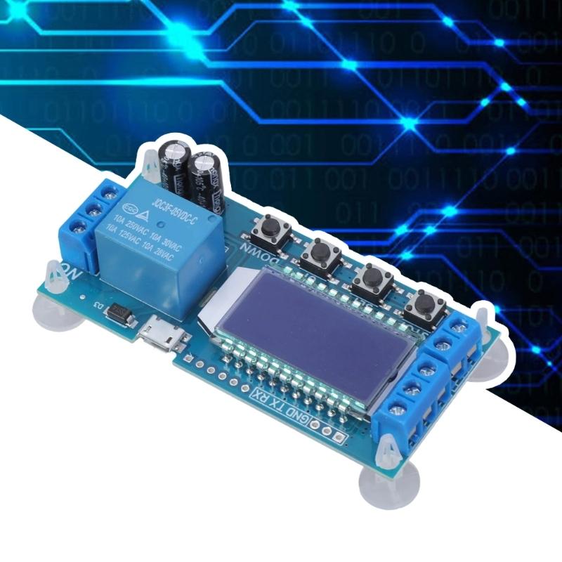 Intelligent 30V Display Timers Relays Module Power Supply for Practical Time Control and Infinites Delay Solution