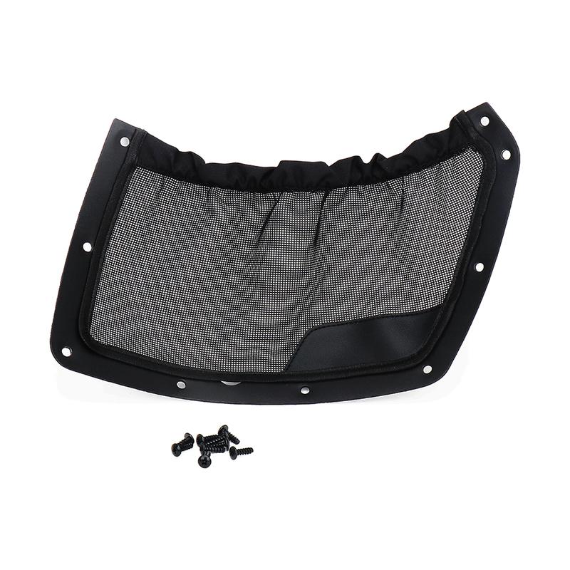 For Can-Am Maverick R For MAVERICK R 2024 New UTV Front Seat Back Storage Pocket Net Cover Rear String Bag Mesh Holder Black