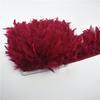 10Meters Fluffy Turkey Feathers Trim Fringe Ribbon Marabou Feather On Tape Fringes Sewing Trimmings DIY Clothes Dress Decoration