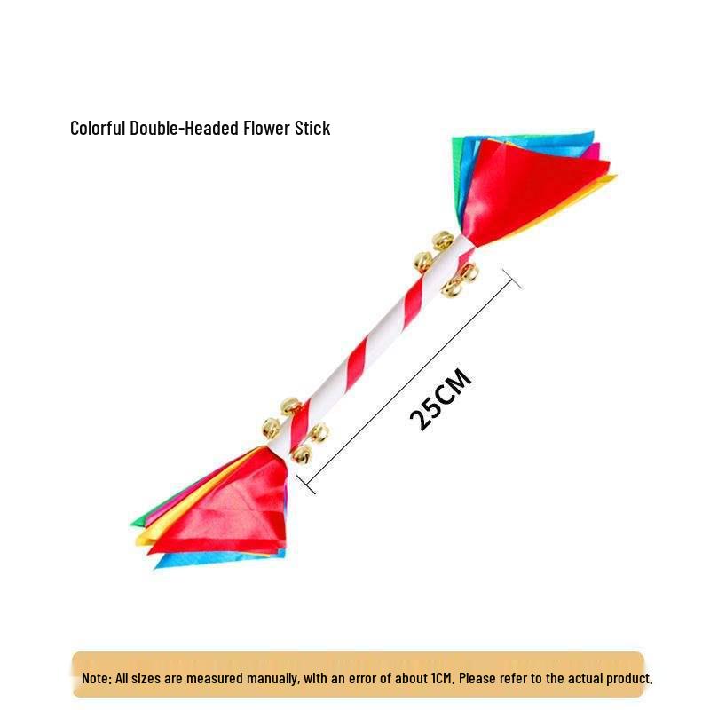 Bunte Blumenstock-Requisiten für Kinder-Tanz und Gymnastik