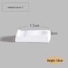 White Ceramic Chopstick & Spoon Rest