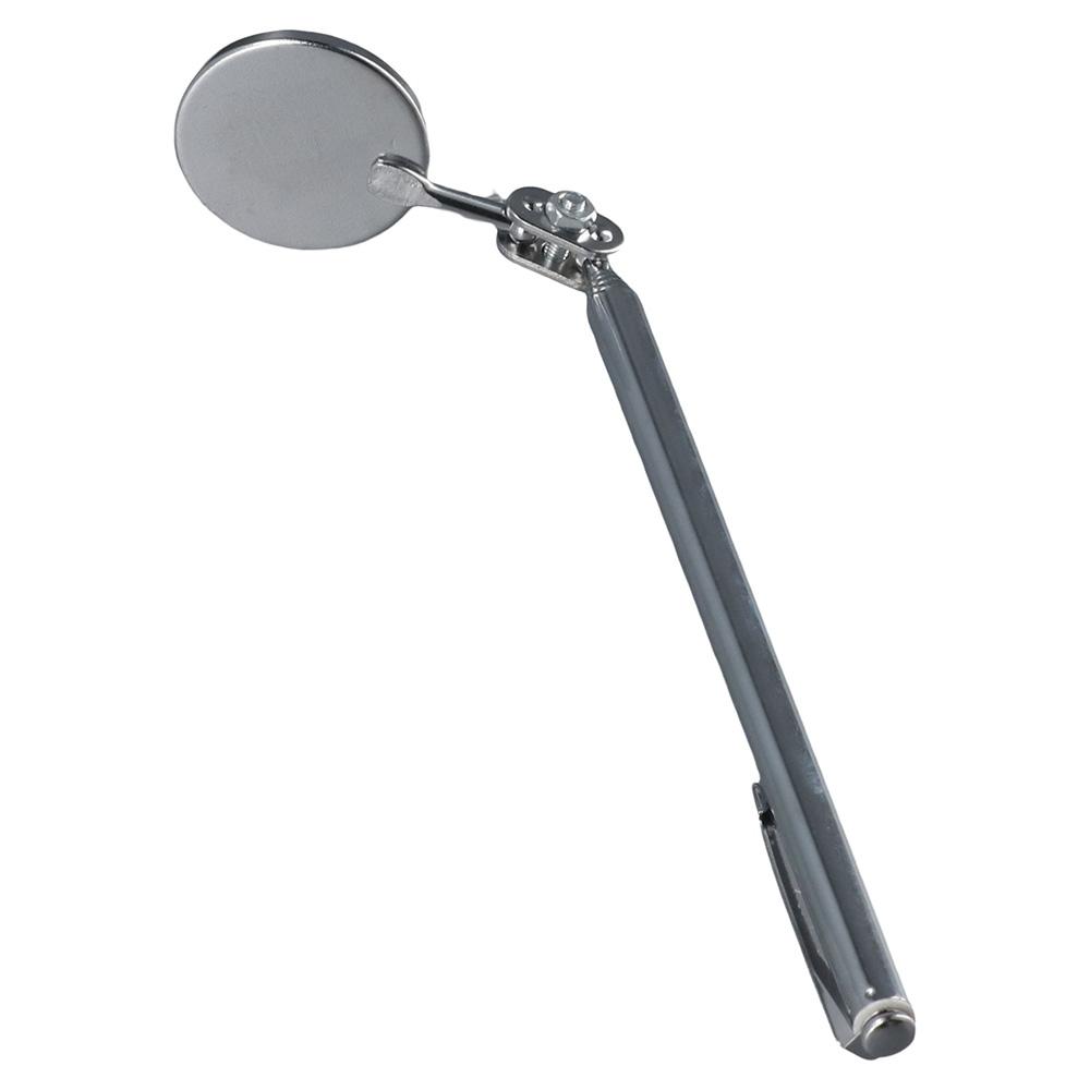 

Silver Telescoping Inspection Mirror 360° Rotation Round Mirror Checking Vehicle Condition