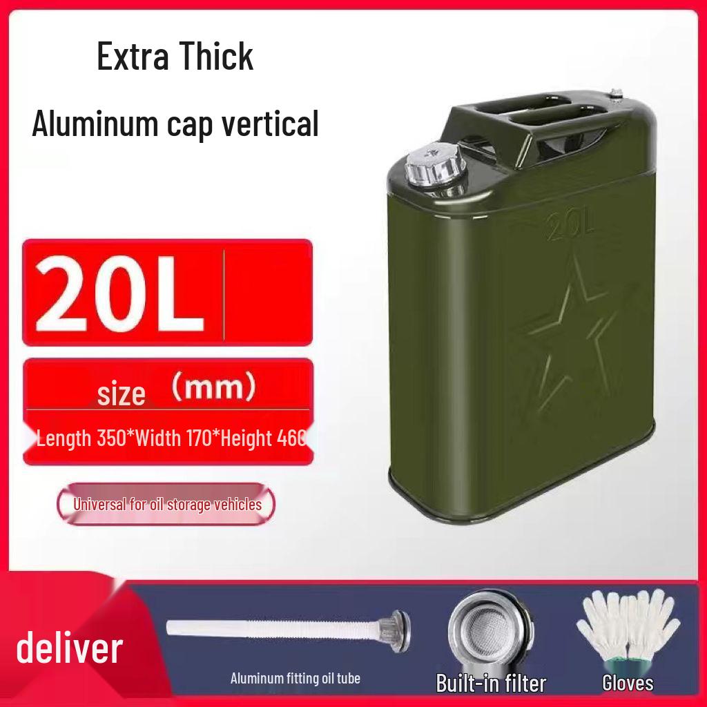 30L Explosion-Proof Portable Iron Fuel Can