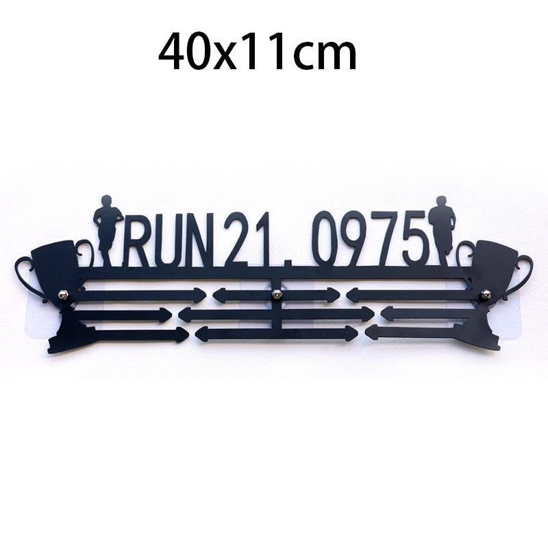 Gold/Black Medal Hanger Display Holder Rack for Marathon Running Medal Display Holder for Wall Medal Display Hanger Award Hange