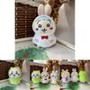 Giy Hachiware Snail Plush Toy With Raincoat For Kids Playroom Decor