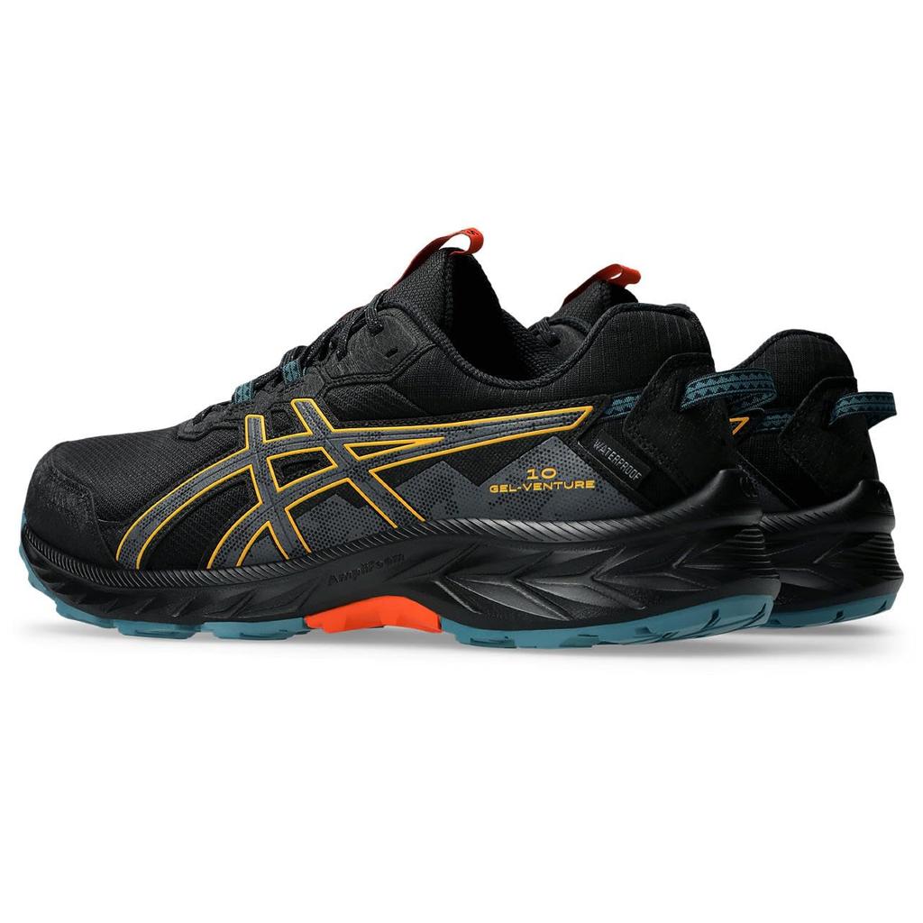 Asics 10 WATERPROOF Running Size Cm GEL-VENTURE Shoes, Men's, Black, 27.0 (1011B965)