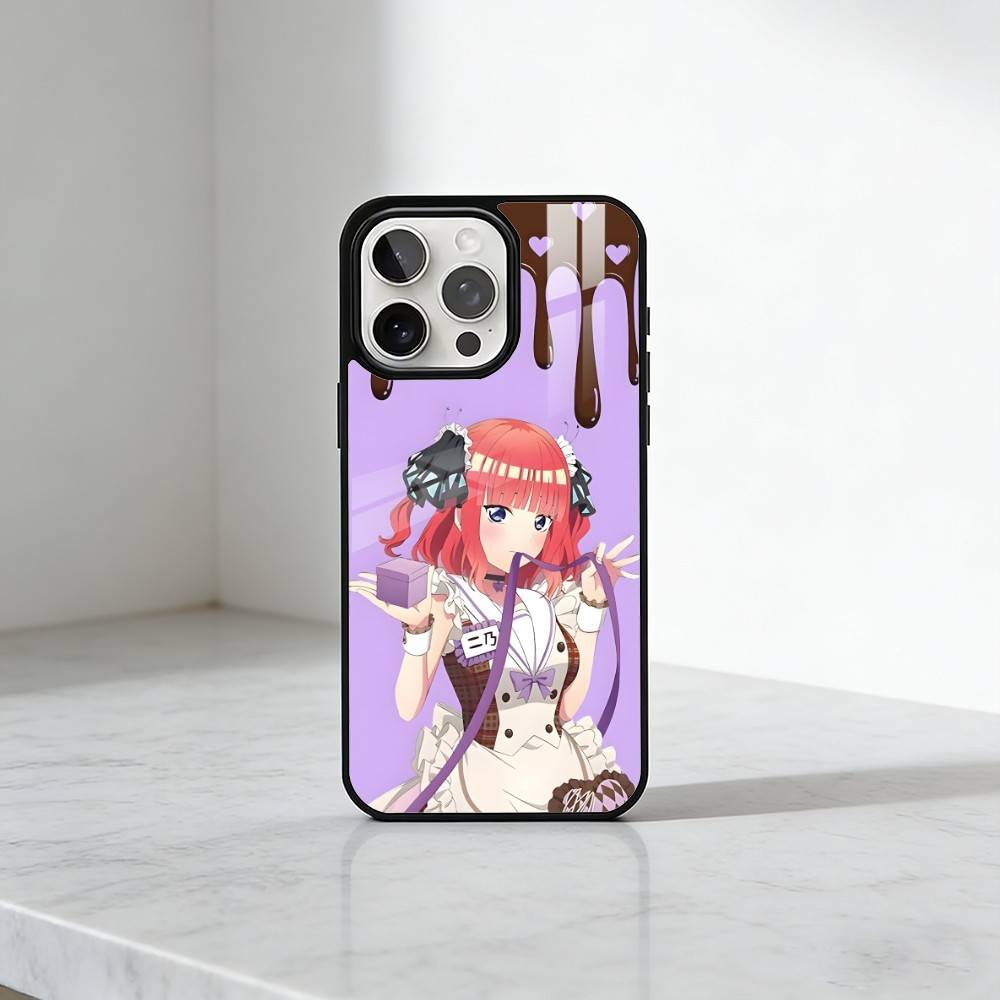 

The Q-Quintuplets Anime 5Toubun Phone Case For iPhone17,16,15,14,13 Plus,Pro Max Magnetic For Magsafe Wireless Charging iPhone15PROMAX