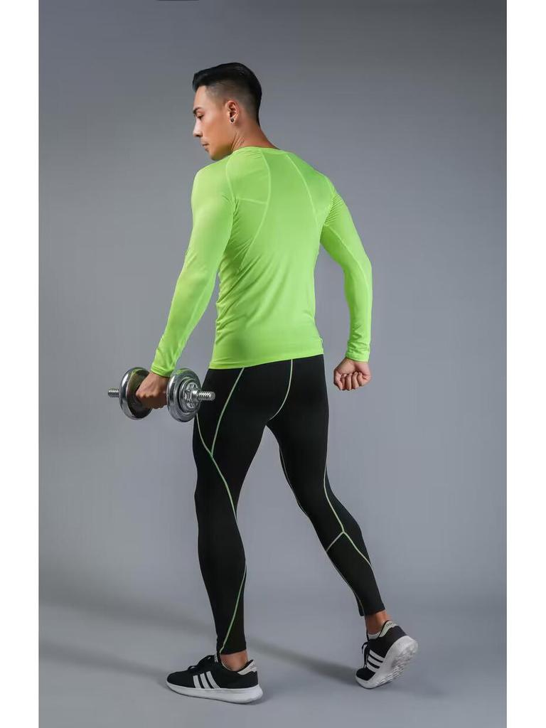 Speedy Kids' Compression Sports Suit: Quick-Drying Basketball & Football Training Gear for Spring and Autumn