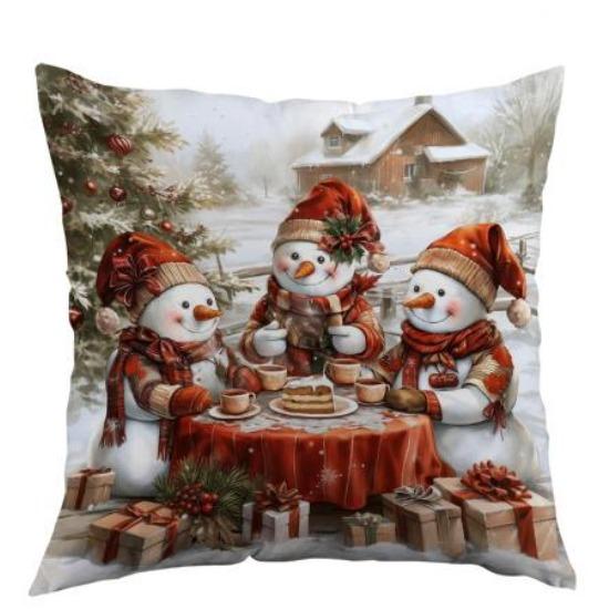 

Новые Рождественские наволочки для гостиной с принтом, Декоративные наволочки, Скандинавские Рождественские наволочки 45*45cm