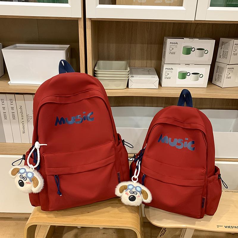 American High Street Large-Capacity Weight-Reducing Backpack for Middle School Boys and Girls