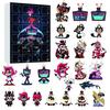 Hazbin Hotel Themed Advent Calendar 24 Days of Helluva Boss Ornaments Christmas Tree Decor Gift Set for Fans