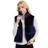 Fashion and leisure new cotton vest solid color vest corduroy women's cotton warm winter coffee