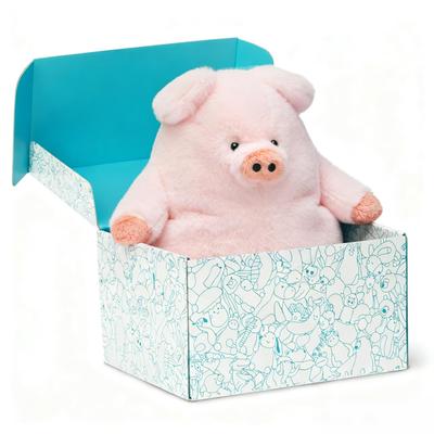 IKASA Cute Pig Plush Toy, 25cm, Soft and Cuddly, Perfect As a Gift for Family or Friends.