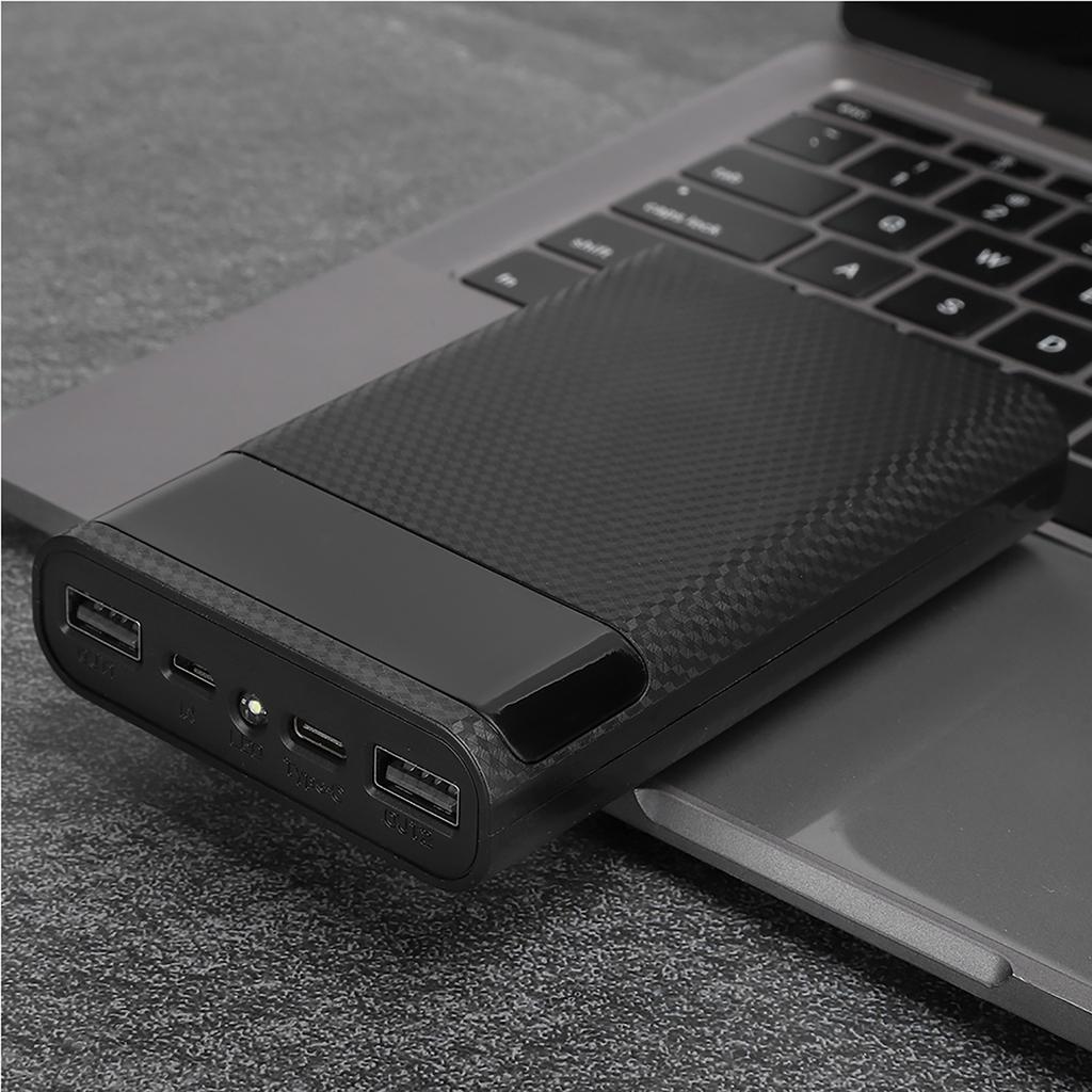 KA4 High Quality ABS 4 X 18650 Portable Normal Battery Box No Welding Mobile Power Case Kit for Charging