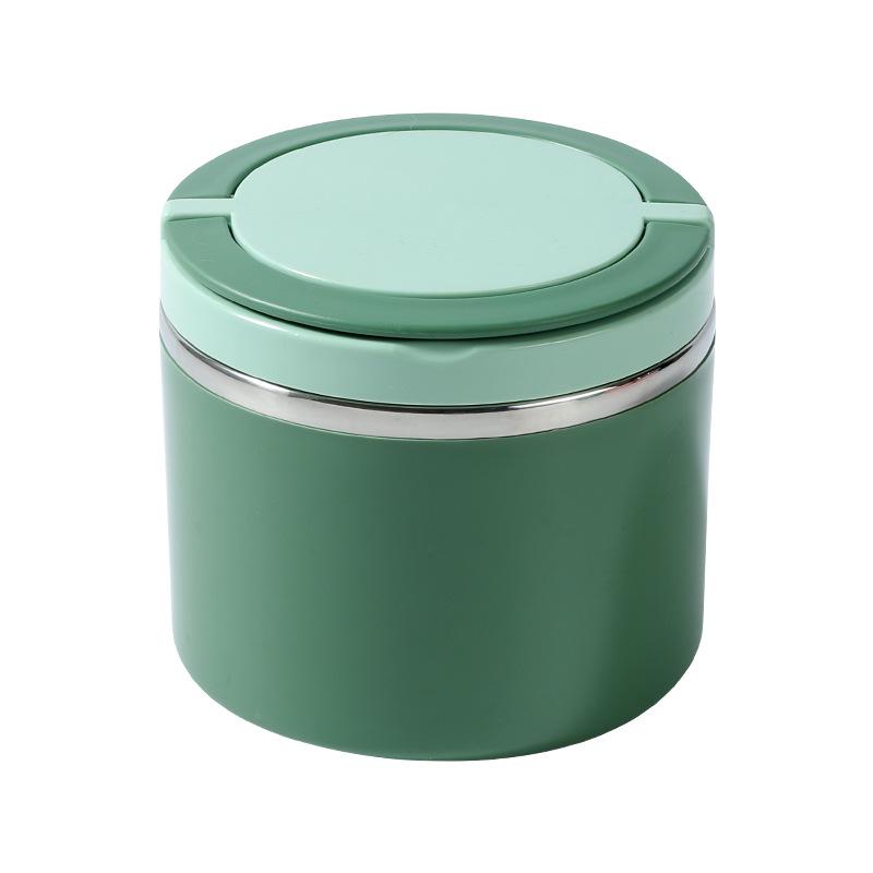 Stainless Steel Insulated Soup Cup - Portable & Sealed for Students & Office Workers
