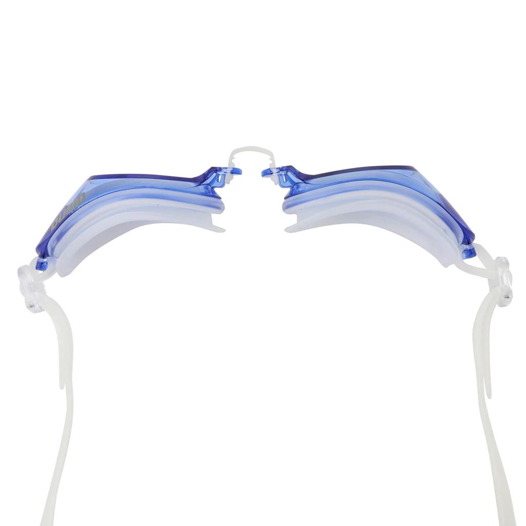 arena Swimming One Size Fits AGL-8100 Goggles, Unisex, Clearly, Blue, Most, Anti-Fog (Linon)