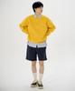 MAYOL Logo Embroidered Double-Sided Sweatshirt_Yellow
