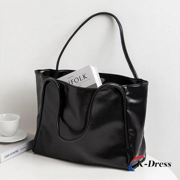 Big Shopper Laptop Shoulder Tote Bag (3 Colors)