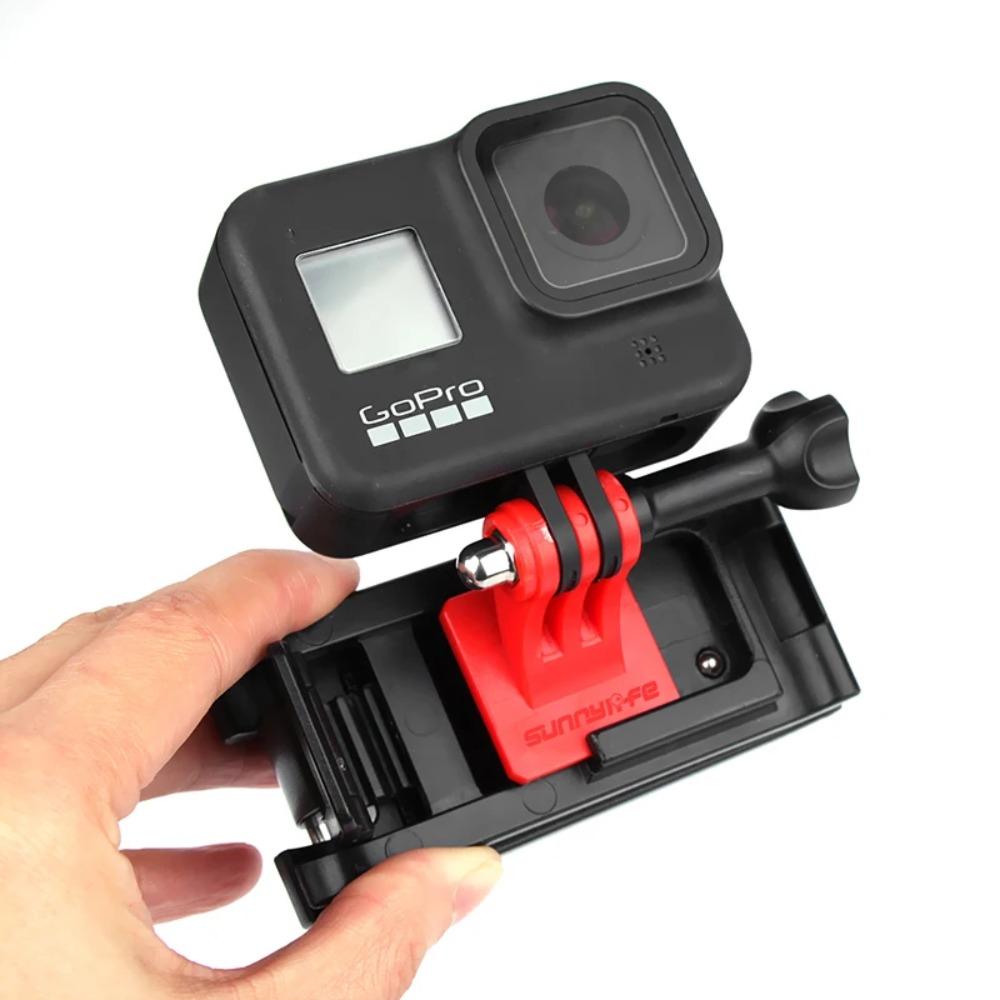 Adjustable Backpack Strap Holder Clamp Universal Clip Mount For GoPro Hero 8 7 6 5 Osmo Action SJCAM Action Camera Accessories