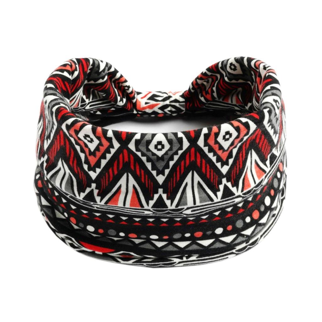 Women's Wide Retro-Style Elastic Sports Headband - Yoga & Hair Accessory