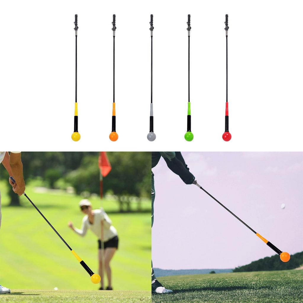 Golf Practice Tool Swing Comfortable Grip Portable Non-Slip Stick for Golfers