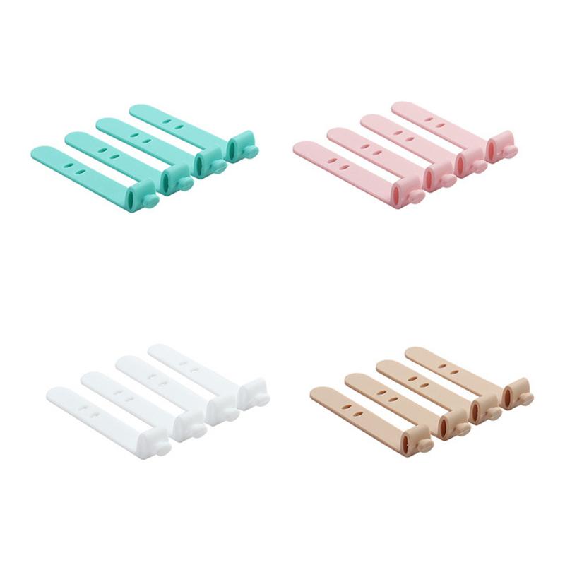Best 20 Pcs Mobile Phone Cable Winder Earphone Clip Charger Cord Organizer Management Silicone Wire Cord Fixer Holder Cable Belt