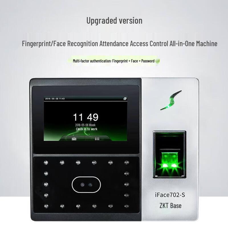 ZKTeco iface702-S Face & Fingerprint Time Attendance System