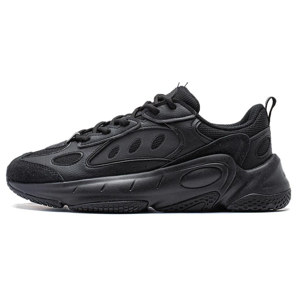 New LiNing Wing Wind Cushioning Anti Slip And Wear Resistant Support Low Top Casual Shoes Women's Black AGCT462-4