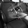 3D Textured Breathable Cooling Summer Car Seat Cushions,Ice Silk Fabric Front Dual-Seat Pads, Easy Installation No Straps Need