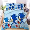 Anime Hedgehog Duvet Cover Set Ssonic Bedding Set Quilt Cover Cover For Bedroom Dormitory Decor Holiday Gifts Queen King
