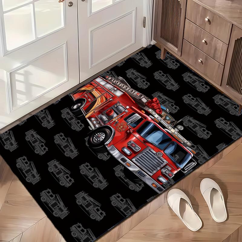 FireTruck (27) Office carpets suitable for living rooms bedrooms offices and kitchens a gift for modern home decor