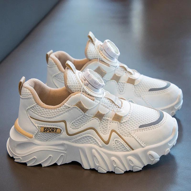 Children Sneakers Unisex Dad's Shoes Baby Boy Trainers Girls Shoes Clunky Sports Tennis Casual Flats Child Infant Footwear