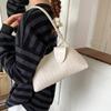2025 New French Retro Handwoven Bag Versatile Niche Underarm Bag Fashion Handbag Foreign Style Shoulder Bag