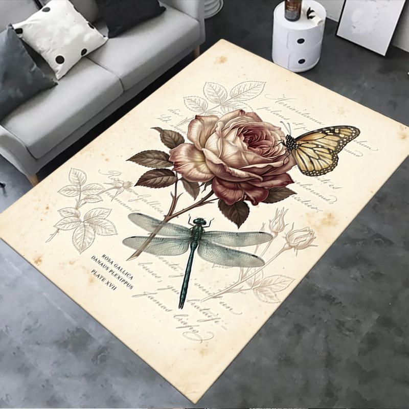 2025 New Retro Animals Carpet Rug for Living Room Bedroom Home Sofa Decoration,Kids play Non-slip Floor Mat