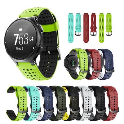 Armband für Garmin Forerunner 235, Silikonarmband, Ersatzarmband für Garmin Forerunner 235/220/230/620/630/735