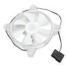 RGB Case Fan Good Heat Dissipation Low Noise Simple Installation LED 120mm 7 Blades Chassis Cooling