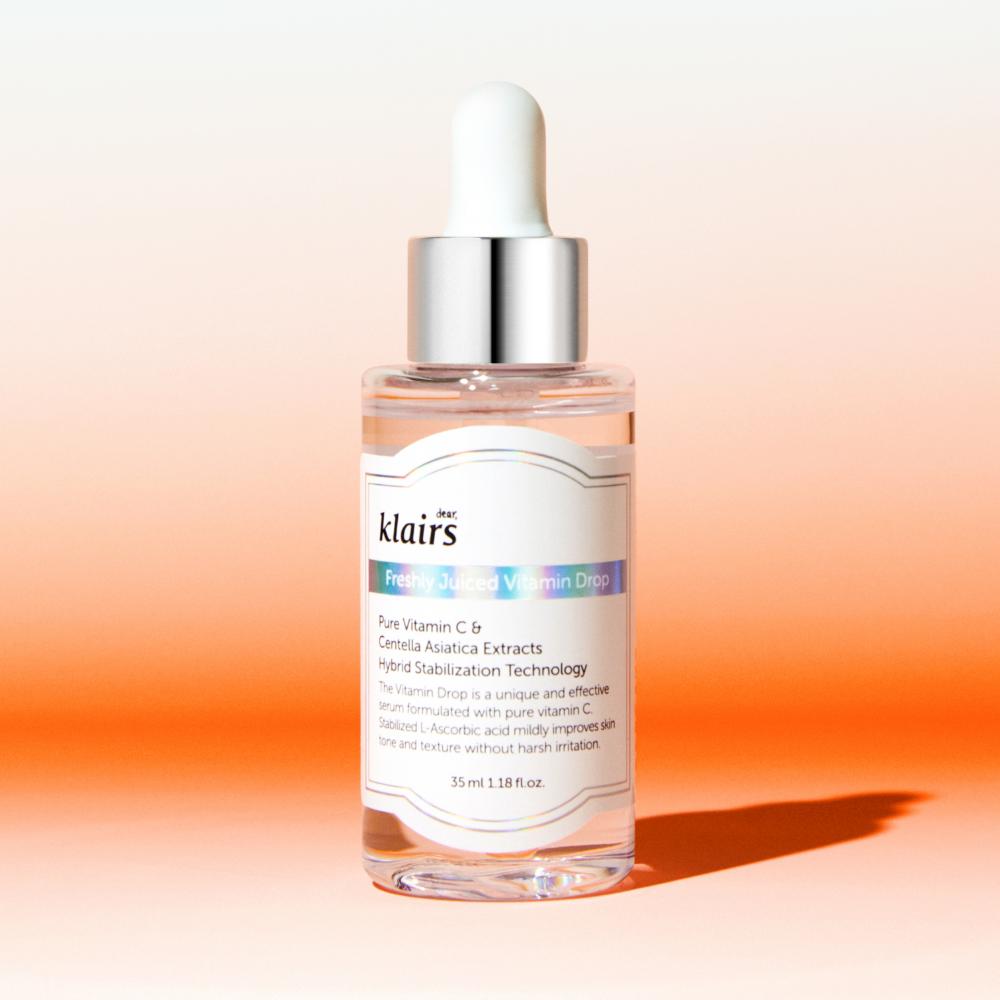 Dear, Klairs Freshly Juiced Vitamin Drop 5% Hypoallergenic Pure Vitamin C Serum 35ml | Ascorbic Acid, Antioxidant For Face