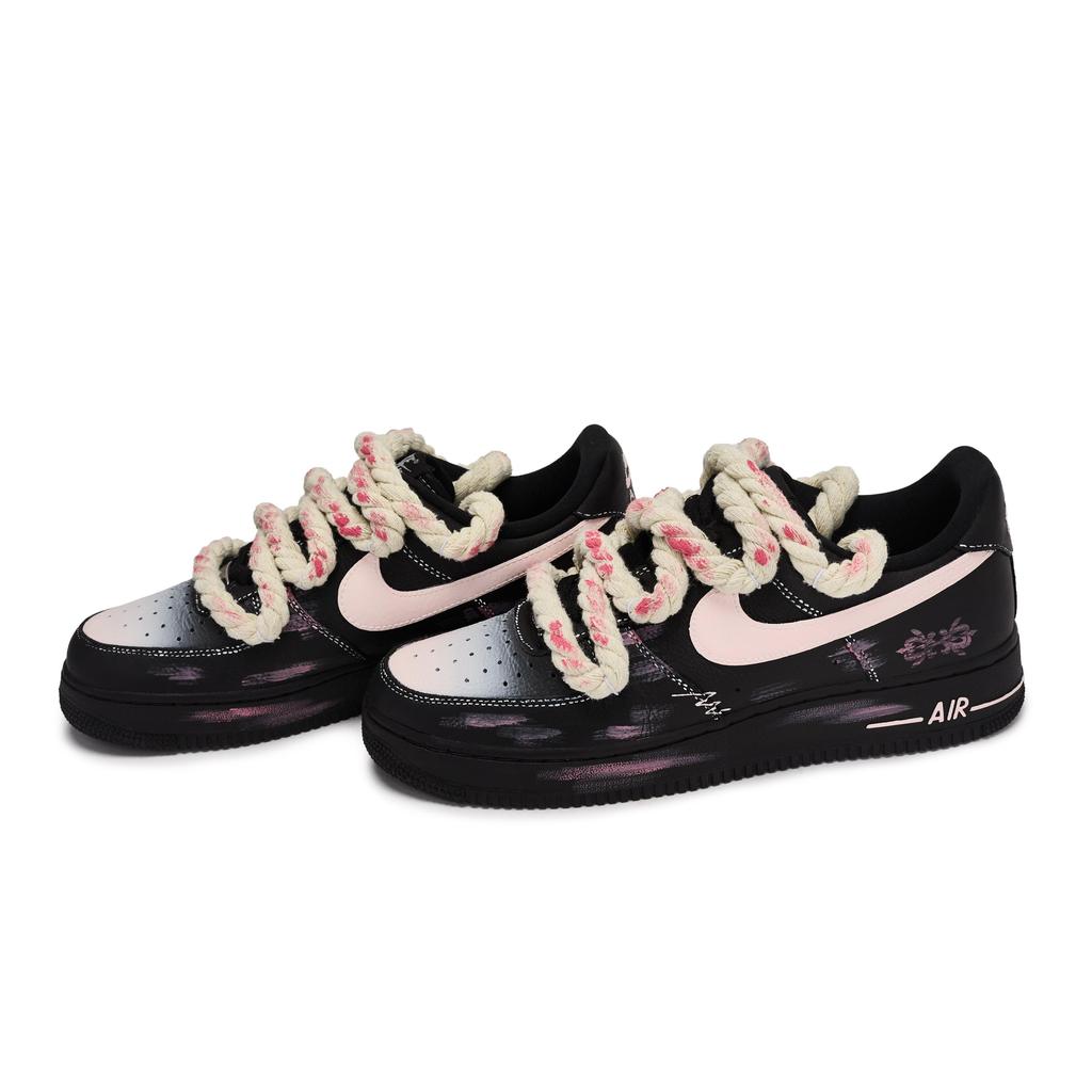Nike 811 Manufacturing, Deserted Rope Night Pink Cushioning Low Top Skateboard Shoes Unisex Black Pink White HQ2037-006(Team80-)