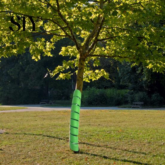 Baumschutzwerkzeug 2 Stück Stammschutz Schutz Spiralförmiges Design Rohrumwicklungen Unterstützung bei jedem Wetter Effektiver Bissschutz Robuste Rindenabdeckung