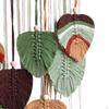 Bohemian Tapestry Wall Decor Macrame Hanging Accents Club Boho Feather Art