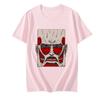 Attack On Titan & Colossus Titan T-shirts  Unisex Male Female Fashion Four Seasons T Shirts 100% Cotton Tshirts O-Neck High Street Graphic